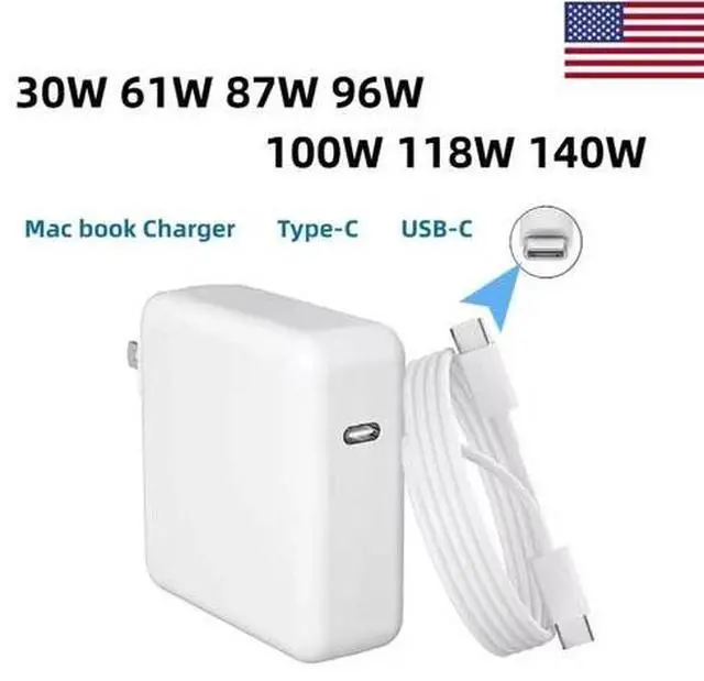 Main image of 30W 61W 87W 96W Laptop Charger For Apple Macbook Pro 16 15 13 inch Power Adapter