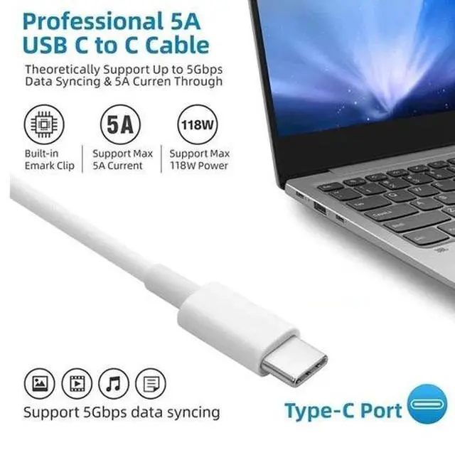 Alt view image 5 of 7 - 30W 61W 87W 96W Laptop Charger For Apple Macbook Pro 16 15 13 inch Power Adapter