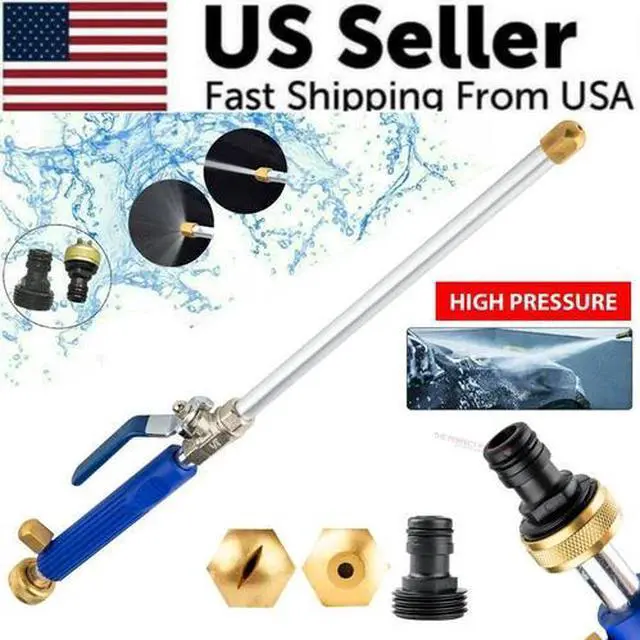 Main image of High Pressure Power Washer Water Spray Gun Nozzle Wand Attachment Garden Hose