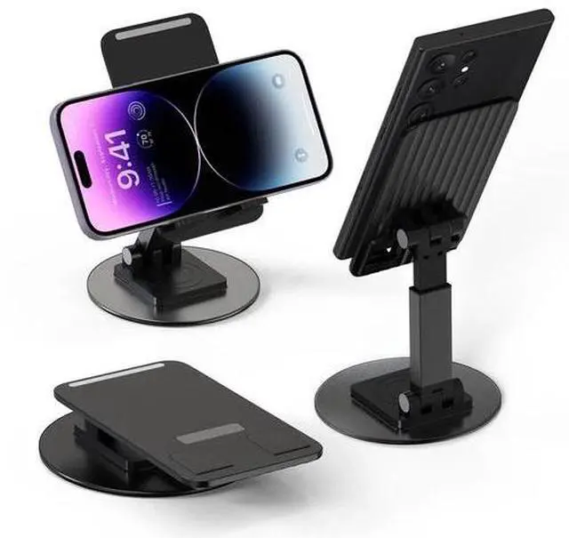 Main image of Cell Phone Tablet Stand Desktop Holder Desk Mount Cradle For iPhone iPad Samsung