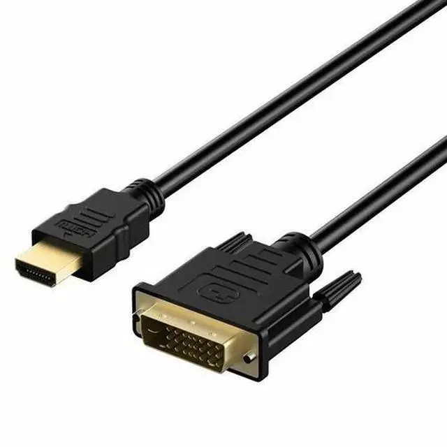 Alt view image 3 of 5 - New HDMI to DVI-D 24+1 Pin Monitor Display Adapter Cable Male/Male HD HDTV 6 FT