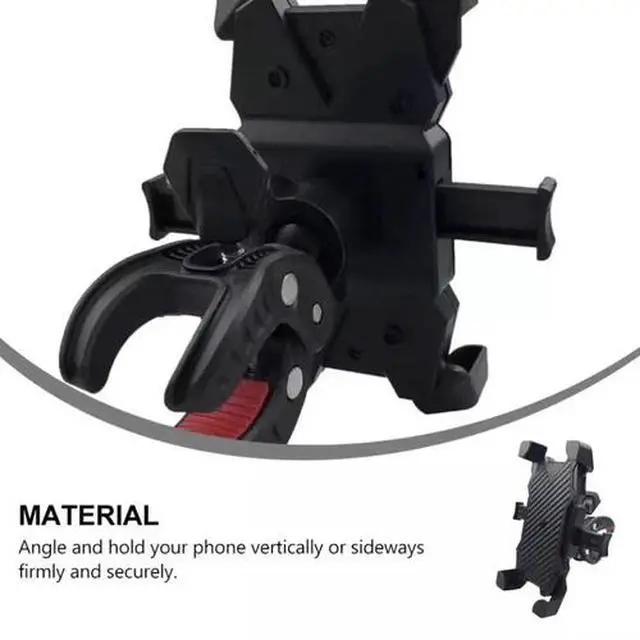 Alt view image 6 of 6 - Bicycle Motorcycle MTB Bike Handlebar Silicone Mount Holder for Cell Phone GPS
