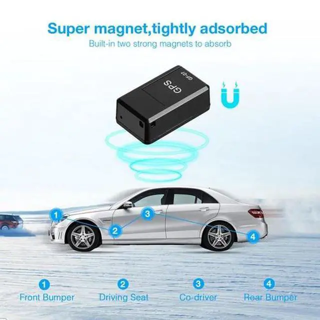 Alt view image 5 of 7 - Mini GPS Tracker Anti-theft Device Smart Locator Voice Strong Magnetic Recorder