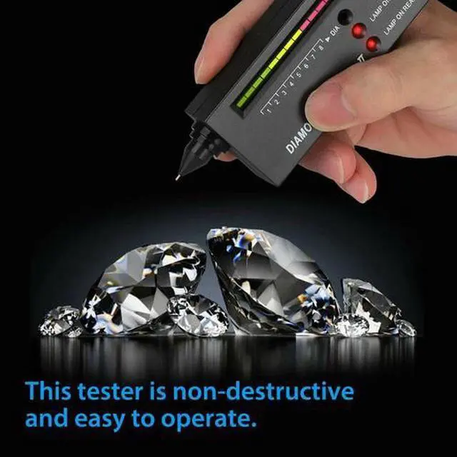 Alt view image 5 of 7 - Diamond Selector Portable Jeweler Diamond Tester with Case Gemstone Platform