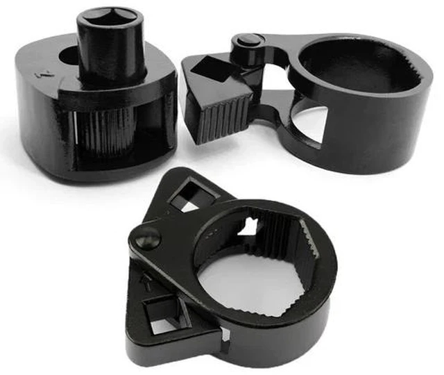 Main image of Black Inner Tie Rod Wrench Universal Steering Track Removal Garage Tool 27-42mm