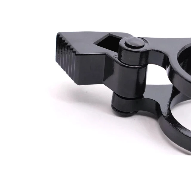 Alt view image 3 of 7 - Black Inner Tie Rod Wrench Universal Steering Track Removal Garage Tool 27-42mm