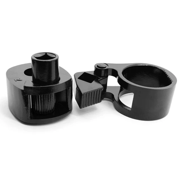 Alt view image 7 of 7 - Black Inner Tie Rod Wrench Universal Steering Track Removal Garage Tool 27-42mm