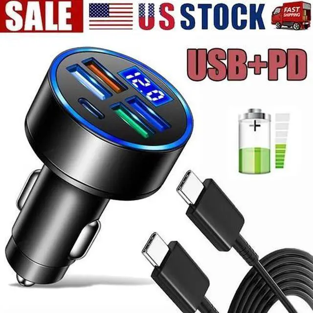 Main image of 4 USB Port Super Fast Car Charger Adapter for iPhone Samsung Android Phone LOT