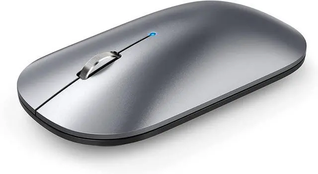 Alt view image 8 of 14 - Bluetooth Mouse, Slim Silent Rechargeable Wireless Mouse Bluetooth 5.0/3.0 2.4G Portable Optical Cordless Mice with USB Receiver 4 Adjustable DPI for MacBook iPad Windows Computer Laptop PC