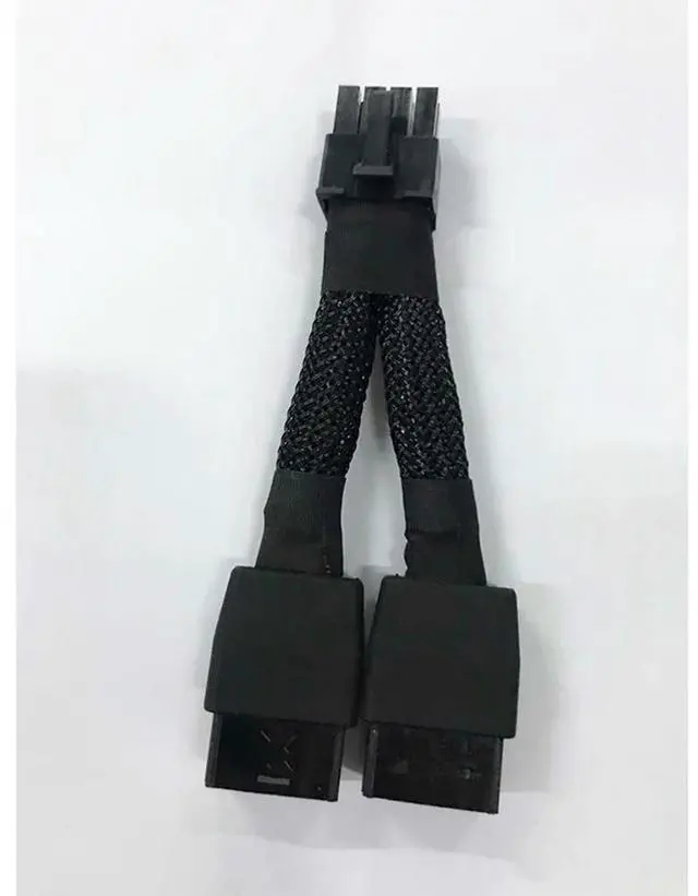 Alt view image 2 of 2 - For Dual 8 to 8 Pin GPU Power Cable For RTX A6000 (P/N: 030-1233-000)