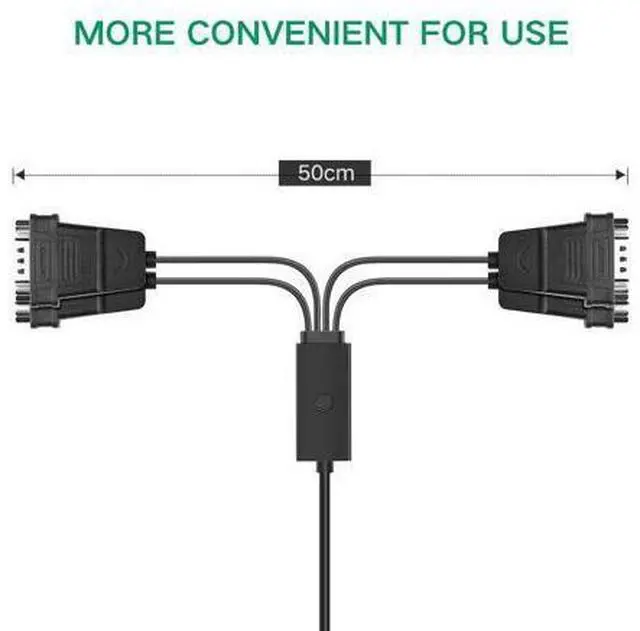 Alt view image 14 of 14 - UGREEN USB to Serial RS232 Cable Adapter 4 Ports DB9 Converter 9-Pin Male to Male with Hexnuts for Windows 10/8.1/8/7/XP/Vista/Linux/MAC OS 8/9/OS X