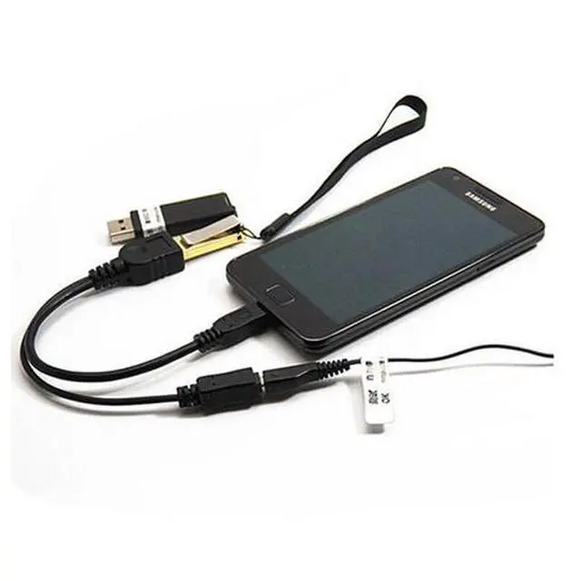 Alt view image 7 of 7 - New OTG Host Power Splitter Y USB Jack to Mirco 5 Pin Male Female Cable Black Micro USB Male to USB A Female Support OTG for Samsung S7 S6 edge Note 2 5 Xiaomi 3 4 Lenovo Huawei Meizu LG Sony U Disk