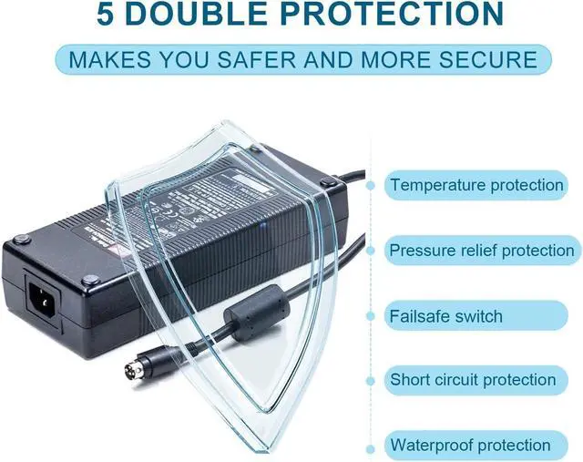Alt view image 5 of 7 - GST220A24-R7B AC-DC Power Supply, 24V 9.2A 221W, High Efficiency 93.5%, Wide Temp -22°F to 158°F, UL/TUV Certified, Fanless, for Industrial Automation & Equipment