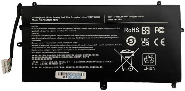 Main image of HBFVG PA5242U-1BRS PA5242U Laptop Battery Replacement for Toshiba Satellite Radius 12 P20W P20W-C-10H P25W-C2300-4K Series(11.4V 43Wh)