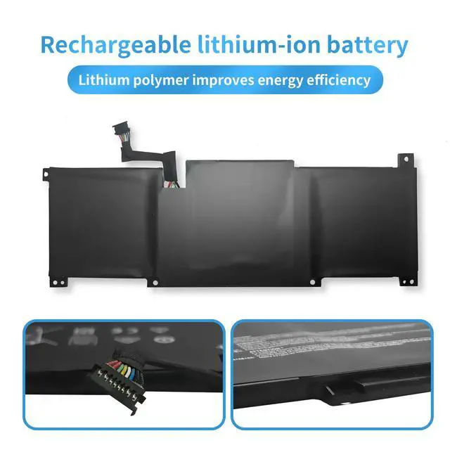 Alt view image 3 of 7 - Hubei BTY-M491 3ICP6/71/74 Laptop Battery Replacement for MSI Modern 15 A10RB Modern 15 A10RB-041TW(11.4V 52.4Wh)
