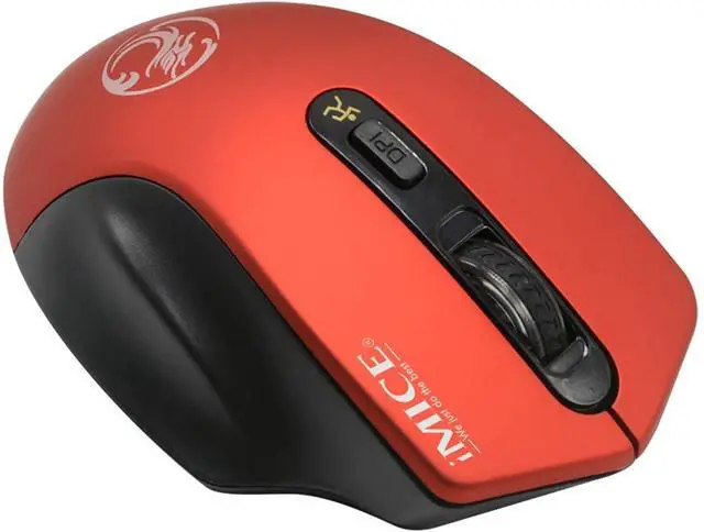 Main image of Ergonomic Wireless Silent PC Mouse - 2.4Ghz Wireless Mouse, 1600 dpi Dpi Three-Speed Adjustment, Comfortable to Hold Pc Gaming Mice, Smart and Point-Saving Home Office Accessories