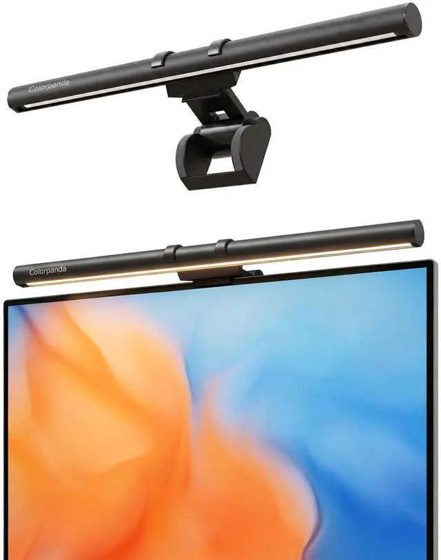 Main image of Colorpanda 16.14" Monitor Light Bar,250LM Anti Screen Glare Eye-Care LED Screen Lamp,Touch Control USB Reading Light for Flat & Curved Monitor Home Office Gaming