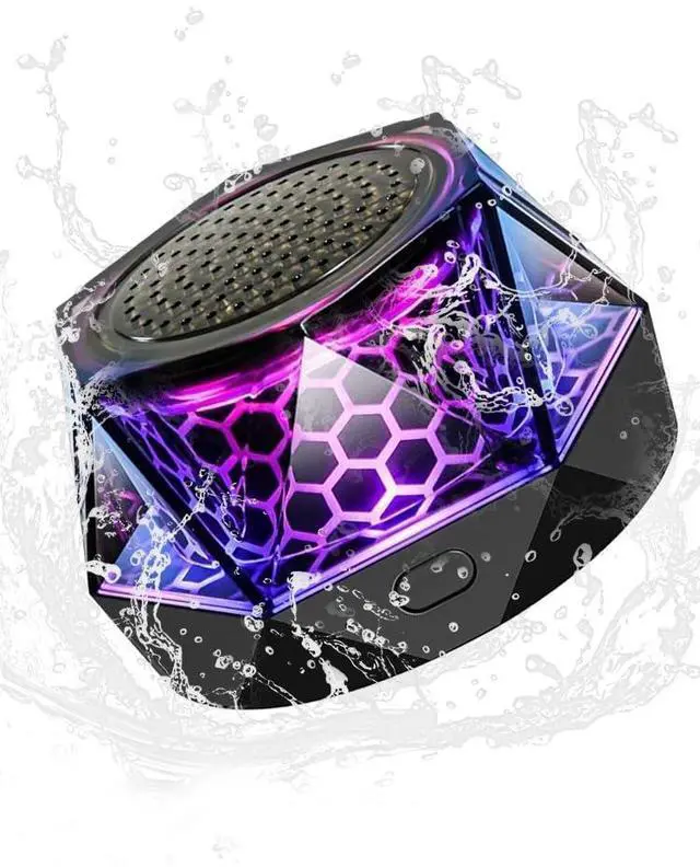 Alt view image 8 of 14 - Bluetooth Speaker,portable bluetooth speakers with Lights,Enhanced Bass, IPX7 Waterproof,Bluetooth 5.3, 24H Playtime,Outdoor Speaker,speakers bluetooth wireless for Party,Travel,Biking,Gift Ideas
