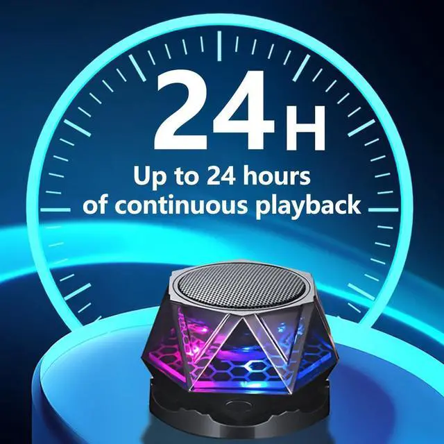 Alt view image 12 of 14 - Bluetooth Speaker,portable bluetooth speakers with Lights,Enhanced Bass, IPX7 Waterproof,Bluetooth 5.3, 24H Playtime,Outdoor Speaker,speakers bluetooth wireless for Party,Travel,Biking,Gift Ideas