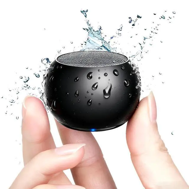 Alt view image 8 of 14 - Portable Mini Bluetooth Speaker, Small Wireless Speaker Bluetooth 5.3 with Stereo Sound, Deep Bass, TWS Pairing, IP7 Waterproof, 8 Hours of Playtime, for Home/Outdoor/Party/Travel/Gift Ideas