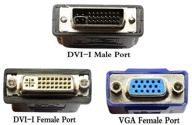 Alt view image 9 of 14 - Vszerda 10 in/30cm Wyse DVI Splitter Cable - DVI-I to VGA - M/F - Comparable to Wyse Y-Cable