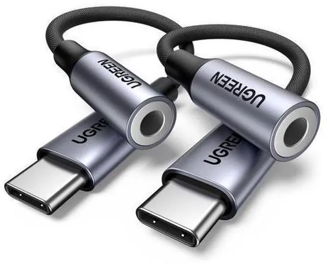 Alt view image 8 of 14 - UGREEN 2 Pack USB C to 3.5mm Audio Adapter Type C to Headphone Aux Jack Dongle 24bit/96kHz HiFi DAC Cable Cord Compatible with iPhone 17 16 Pro Max/16 Plus, iPad, Galaxy S25 S24 Ultra, Pixel 10, Grey