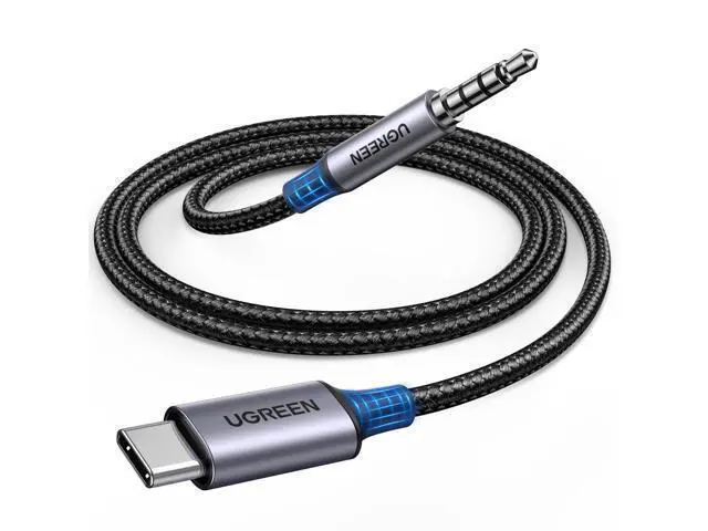 Alt view image 8 of 14 - UGREEN Aux to USB C, Aux Cord for Car Type C to 3.5mm Audio Jack Cable 3.3FT TRRS Headphone Stereo Adapter Mic HiFi Compatible with iPhone 17 16 15 Pro Max/16 15 Plus, Galaxy S25 Ultra Pixel 10 iPad