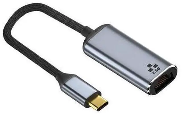 Alt view image 8 of 14 - Vszerda 2.5Gbps 2500Mbps to USB 3.1 Type-C GBE USB-C Gigabit 1000Mbps Ethernet Network LAN Cable Adapter for Desktop Motherboard