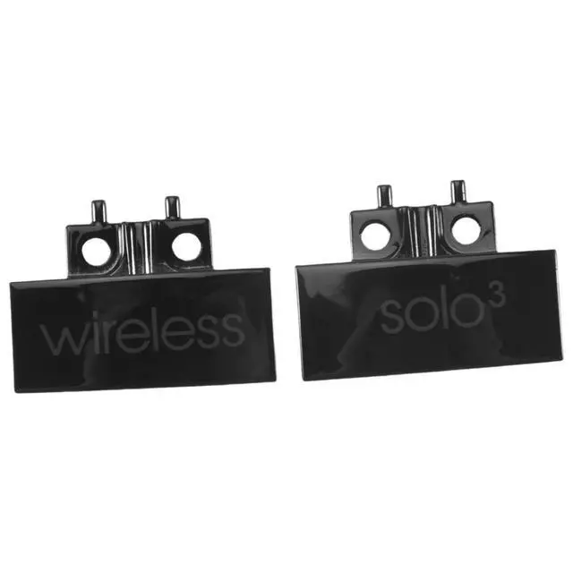 Alt view image 7 of 12 - Hinge Replacement Headband Connector Hinge Clip Cover for Solo 3 Wireless A1796 On-Ear Headphones Bright Black