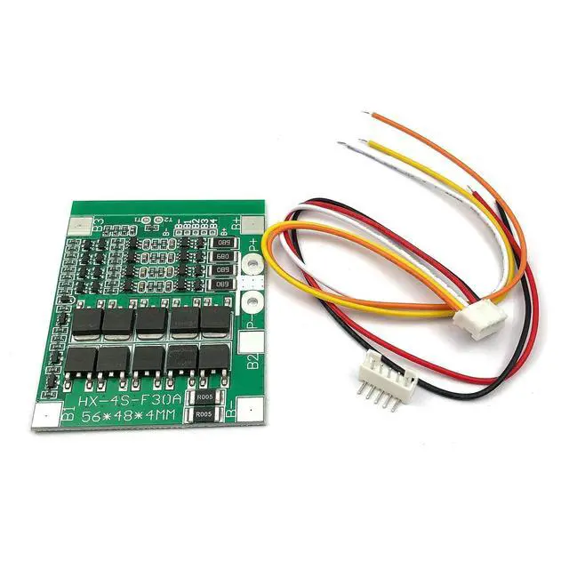 Alt view image 9 of 14 - 2pcs 4S 30A 14.8V Li-ion Lithium 18650 Battery BMS Packs PCB Protection Board Balance Integrated Circuits