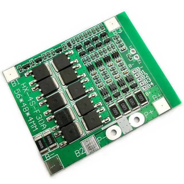 Alt view image 13 of 14 - 2pcs 4S 30A 14.8V Li-ion Lithium 18650 Battery BMS Packs PCB Protection Board Balance Integrated Circuits