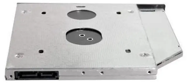 Alt view image 9 of 12 - Vszerda MSATA NGFF B/M-Key SSD to Slimline SATA 13Pin Caddy Case for 9.5mm Universal Laptop CD/DVD-ROM Optical Bay
