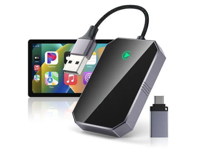 Alt view image 6 of 10 - Mavulo Wireless CarPlay Adapter for iPhone,Converts Wired to Wireless,Plug & Play Car Play Wireless Adapter Fit for Cars from 2017 & for iPhone iOS10+