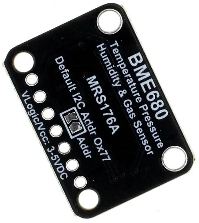 Alt view image 10 of 12 - BME688 STEMMA QT/Qwiic Interface Module Temperature/Humidity Air Pressure/Gas Detection Environmental Sensor