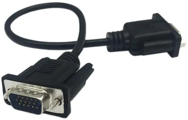 Alt view image 11 of 14 - 1ft VGA SVGA 15 Pin HD15 Male to Female Adapter Video Monitor Extension Cable for PC Laptop TV Porjector(mf)