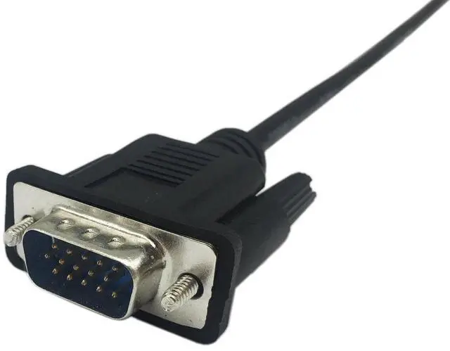Alt view image 14 of 14 - 1ft VGA SVGA 15 Pin HD15 Male to Female Adapter Video Monitor Extension Cable for PC Laptop TV Porjector(mf)