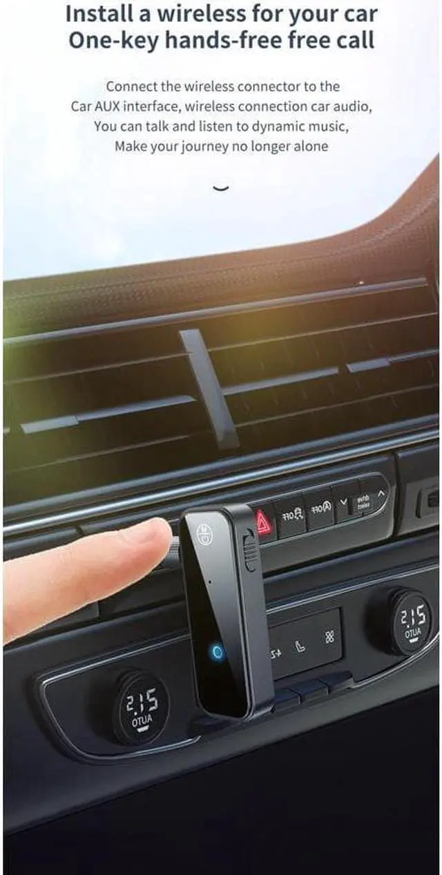 Alt view image 14 of 14 - Bluetooth 5.0 Receiver 3.5mm AUX Jack Audio Wireless Adapter for Car PC Headphones Bluetooth 5.0 Receptor