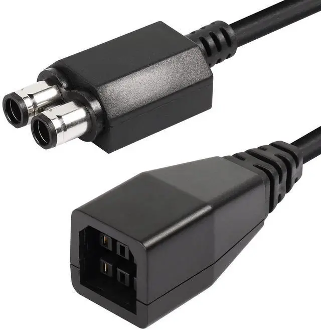 Alt view image 8 of 12 - 0.5ft Power Supply for Xbox 360 to Xbox 360 Slim Replacement Power Conversion Cable(360-s)
