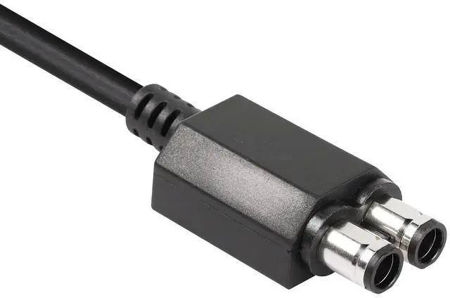 Alt view image 9 of 12 - 0.5ft Power Supply for Xbox 360 to Xbox 360 Slim Replacement Power Conversion Cable(360-s)