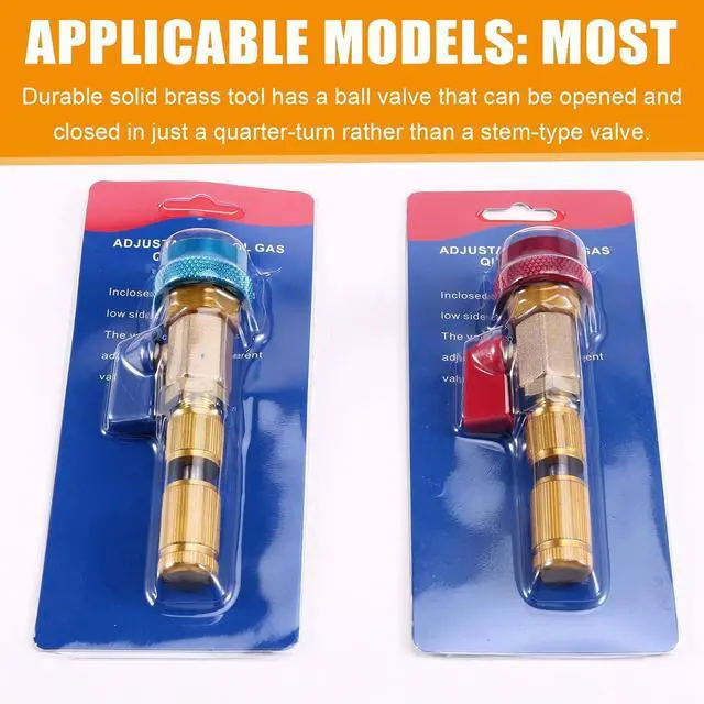 Alt view image 12 of 14 - Valve Core Tool Air Condition R134A Valve Core Refrigeration Schrader Valve Core Removal Replacement Equipment Valve Core Remover Tool