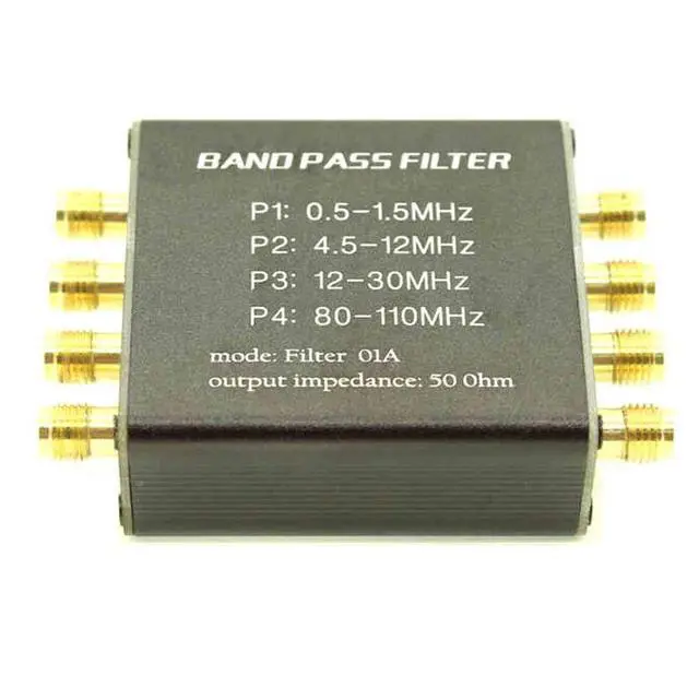 Alt view image 7 of 12 - Malachite Radio Pre-Filter BPF Bandpass Filter 50 Ohm SMA Socket