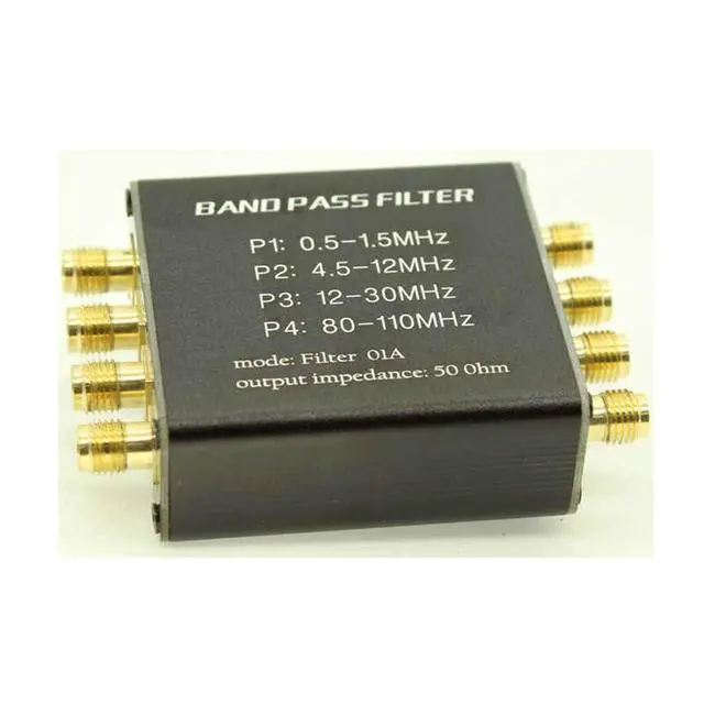 Alt view image 8 of 12 - Malachite Radio Pre-Filter BPF Bandpass Filter 50 Ohm SMA Socket