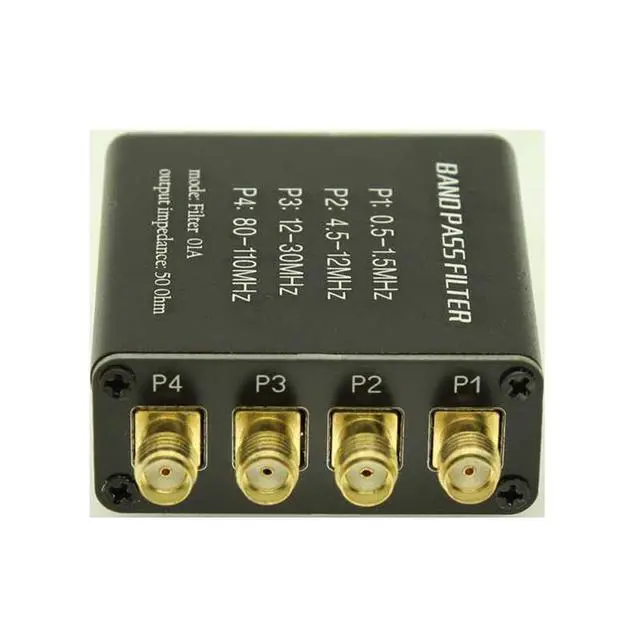 Alt view image 9 of 12 - Malachite Radio Pre-Filter BPF Bandpass Filter 50 Ohm SMA Socket