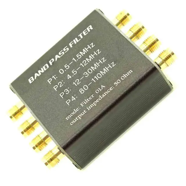 Alt view image 11 of 12 - Malachite Radio Pre-Filter BPF Bandpass Filter 50 Ohm SMA Socket