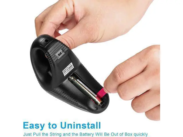Alt view image 10 of 14 - Wireless USB Handheld Finger Trackball Mouse with Laser Pointer