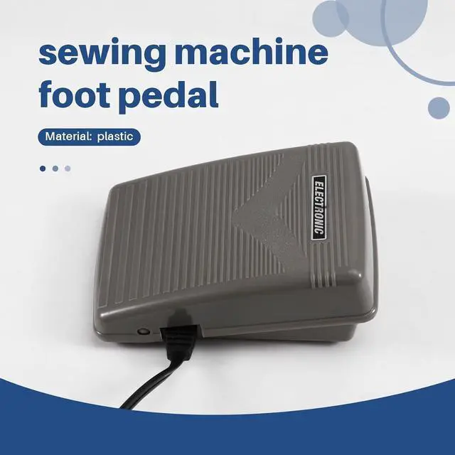 Alt view image 13 of 14 - 4C-333BL Foot Control Pedal forSinger Pedal Foot Controlled Switch Pedal Multifunctional Foot Controller Sewing Machine Accessories