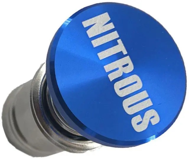 Alt view image 9 of 14 - Nitrous Button Car Cigarette Lighter by Citadel Black - Anodized Aluminum, 12-Volt Replacement Accessory, Fits Most Vehicles, Socket Size A