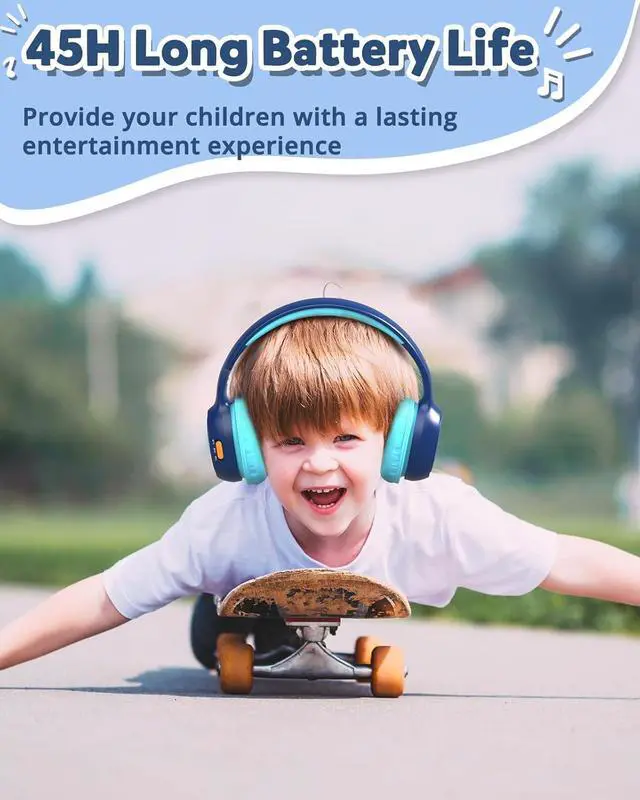 Alt view image 11 of 14 - Tronsmart KH02 Kids Bluetooth Headphones & Mirtune S100 Portable Bluetooth Speaker