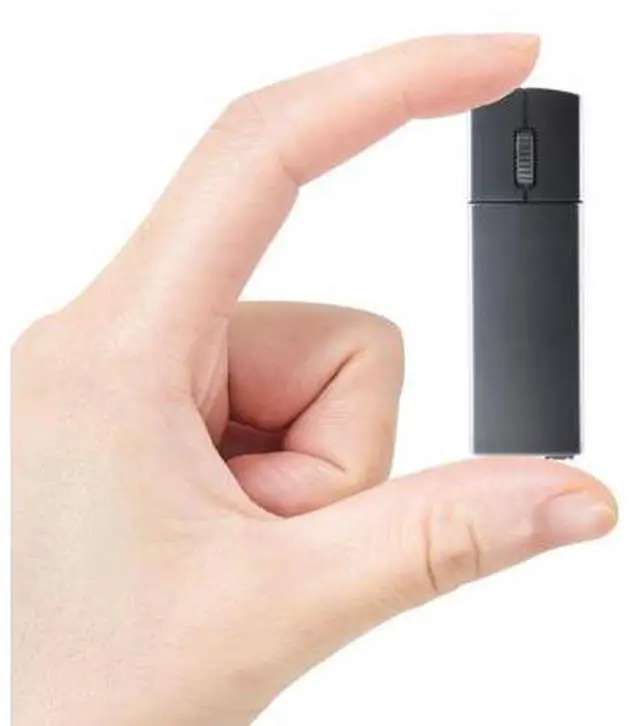 Alt view image 6 of 10 - Samudgate Wireless Mouse, 2.4GHz Ergonomic Mouse Small Handheld Finger Mouse 1200DPI Rechargeable Computer Mouse with Mouse Box,Portable Mini Mouse for Laptop Computer