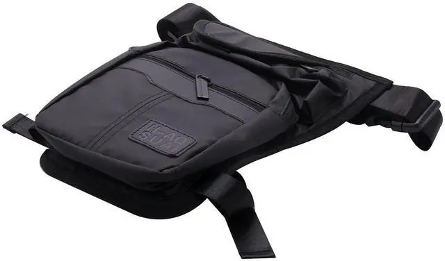 Alt view image 12 of 14 - Leg Bag Nylon Men Drop Fanny Pack Motorcycle Riding Casual Shoulder Body Thigh Male Hip Belt Waist Bags Thigh